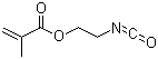 甲基丙烯酸异氰基乙酯, 甲基丙烯酰氧乙基异氰酸酯, CAS #: 30674-80-7